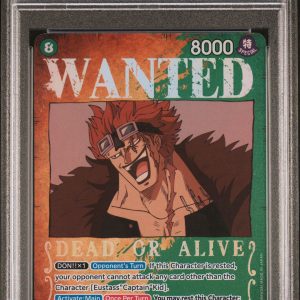 Eustass kid wanted op03 psa10