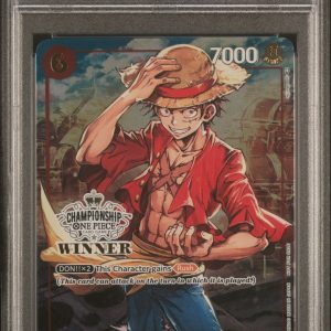 One Piece luffy winner psa10