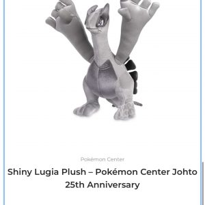 Shiny lugia peluche