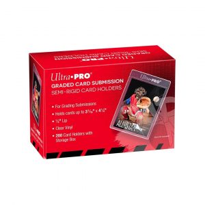 Ultra Pro Semi-Rigid Card Holders – Box 200 Pezzi | Card Saver per PSA & Grading