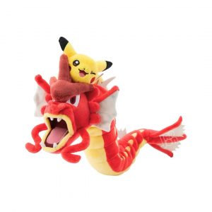 Shiny Gyarados & Pikachu Plush – Pokémon Center Hiroshima 2025 Grand Reopening Exclusive 🇯🇵